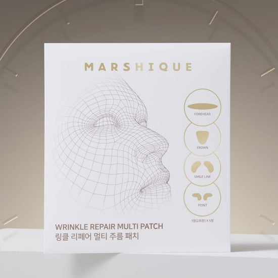 Marshique Wrinkle Repair Multi Patch (60 Patches) رقعة مارشيك لإصلاح التجاعيد متعددة الاستخدامات - Princess Cosmetics Qatar