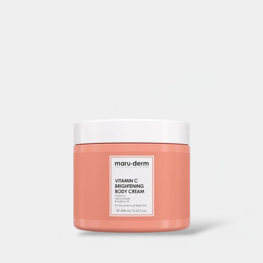 Maruderm Vitamin C Brightening Body Cream 400ml. ماروديرم فيتامين سي كريم تفتيح الجسم - Princess Cosmetics Qatar