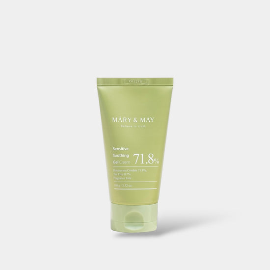 Mary & May Sensitive Soothing Gel Cream 100g كريم جل مهدئ للبشرة الحساسة من ماري آند ماي - Princess Cosmetics Qatar