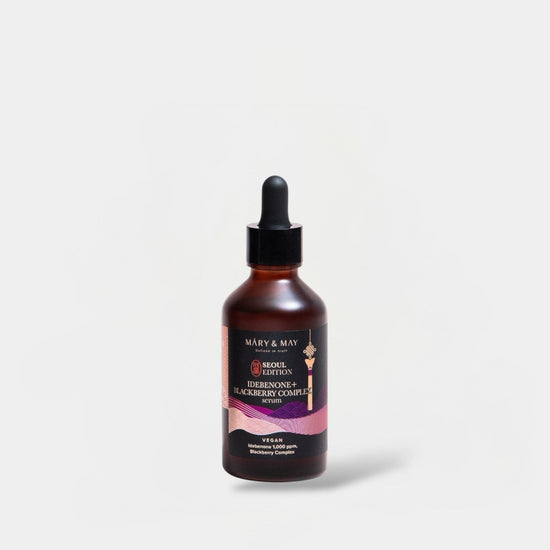 Mary&May Idebenone + Blackberry Complex Serum 80ml ماري وماي إيديبينون + مصل مجمع بلاك بيري - Princess Cosmetics Qatar