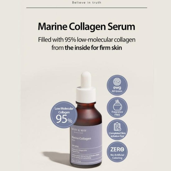 Mary&May Marine Collagen 30ml ماري آند ماي مارين كولاجين - Princess Cosmetics Qatar