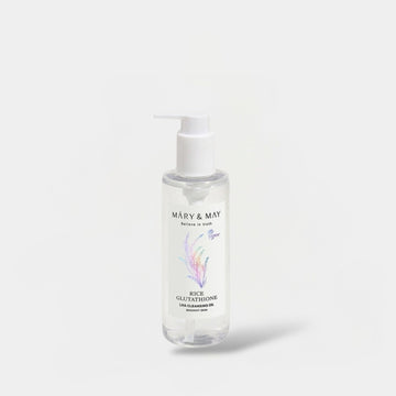 Mary&May Rice Glutathione LHA Glutathione Cleansing Oil 200ml زيت التنظيف بالجلوتاثيون LHA من ماري آند ماي رايس - Princess Cosmetics Qatar
