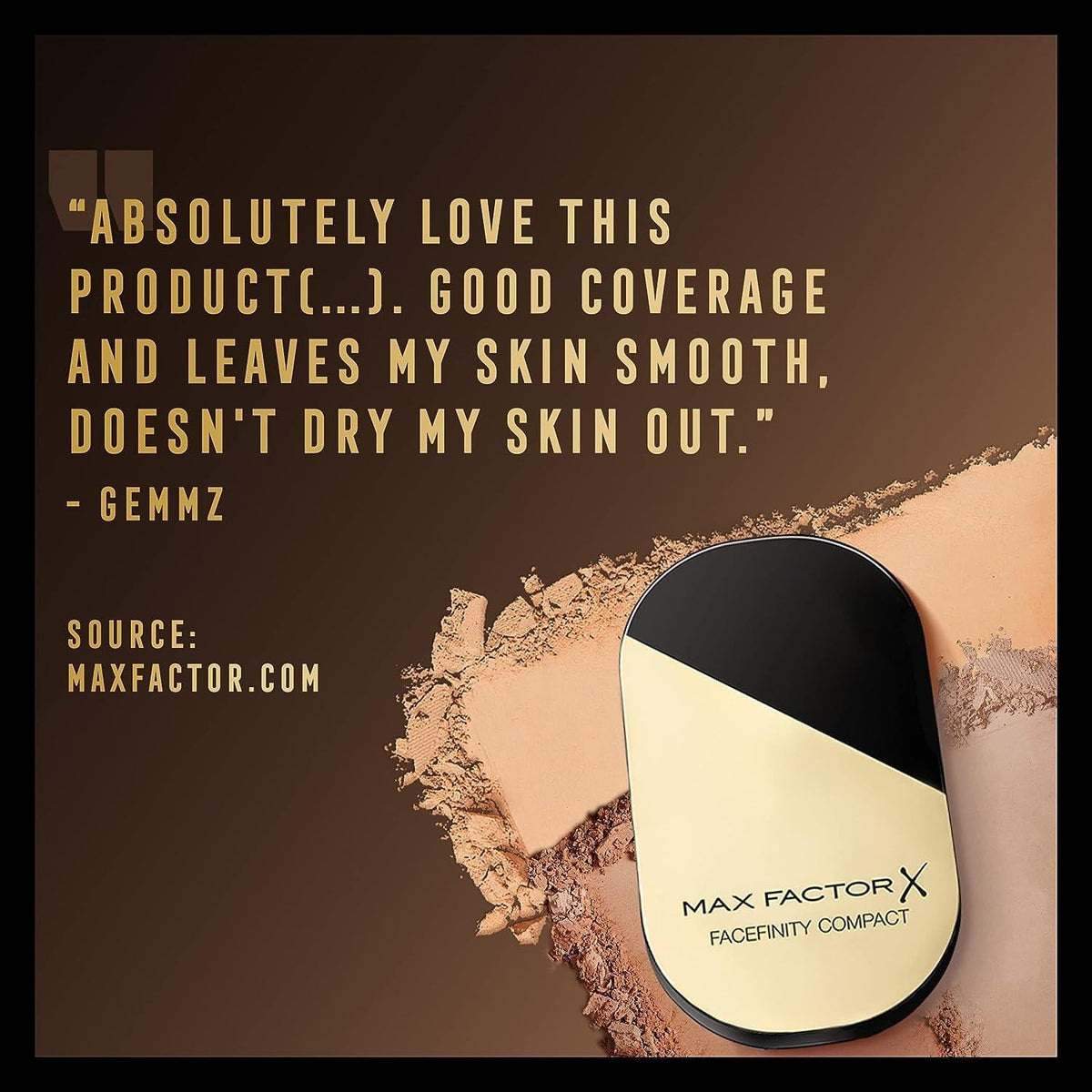 Max Factor Facefinity Compact Matte Foundation ماكس فاكتور فيسفينيتي كريم أساس مضغوط مطفي - Princess Cosmetics Qatar