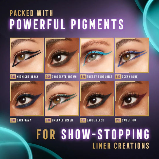 Max Factor Masterpiece WOW Liner Waterproof ماكس فاكتور ماستربيس واو آيلاينر مقاوم للماء - Princess Cosmetics Qatar