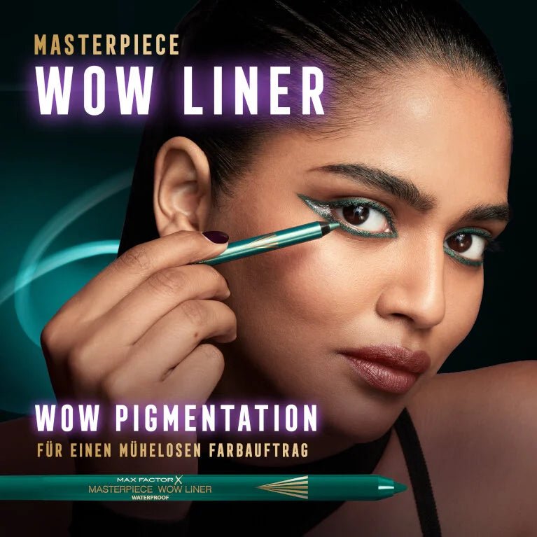 Max Factor Masterpiece WOW Liner Waterproof ماكس فاكتور ماستربيس واو آيلاينر مقاوم للماء - Princess Cosmetics Qatar