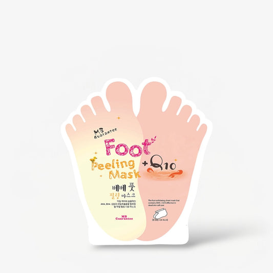 MB Guarantee Foot Peeling + Q10 Mask قناع تقشير القدمين ضمان MB + Q10 - Princess Cosmetics Qatar