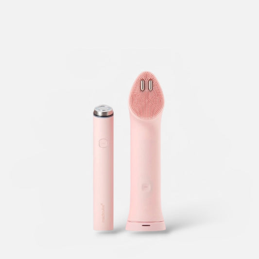 Medicube AGE - R Booster Cleanser Device Pink (Mini Plus + Cleansing Head) جهاز تنظيف البشرة معزز AGE - R من ميديكوب باللون الوردي (ميني بلس + رأس التنظيف) - Princess Cosmetics Qatar