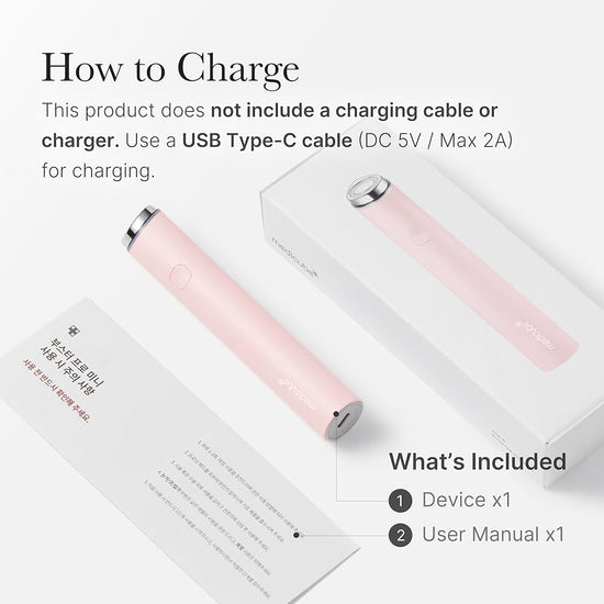 Medicube AGE - R Booster Pro Mini White ميديكوب إي جي إي - آر بوستر برو ميني أبيض - Princess Cosmetics Qatar