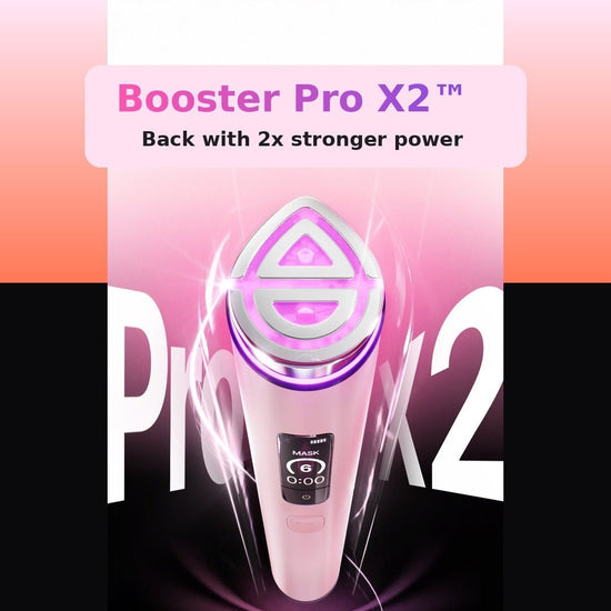 Medicube AGE-R Booster PRO x2 Pink ميديكوب إيج-آر بوستر برو × 2 وردي - Princess Cosmetics Qatar