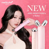 Medicube Age-R Booster V Roller Set Pink (Mini Plus + V Roller) مجموعة ميديكوب إيج-آر بوستر في رولر باللون الوردي (ميني بلس + بكرة التدليك على شكل حرف V) - Princess Cosmetics Qatar