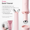 Medicube Age-R Booster V Roller Set Pink (Mini Plus + V Roller) مجموعة ميديكوب إيج-آر بوستر في رولر باللون الوردي (ميني بلس + بكرة التدليك على شكل حرف V) - Princess Cosmetics Qatar