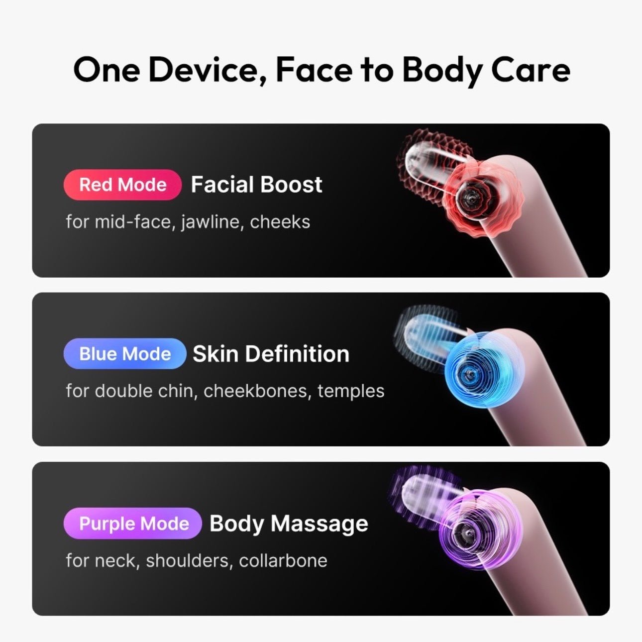 Medicube Age-R Booster V Roller Set Pink (Mini Plus + V Roller) مجموعة ميديكوب إيج-آر بوستر في رولر باللون الوردي (ميني بلس + بكرة التدليك على شكل حرف V) - Princess Cosmetics Qatar