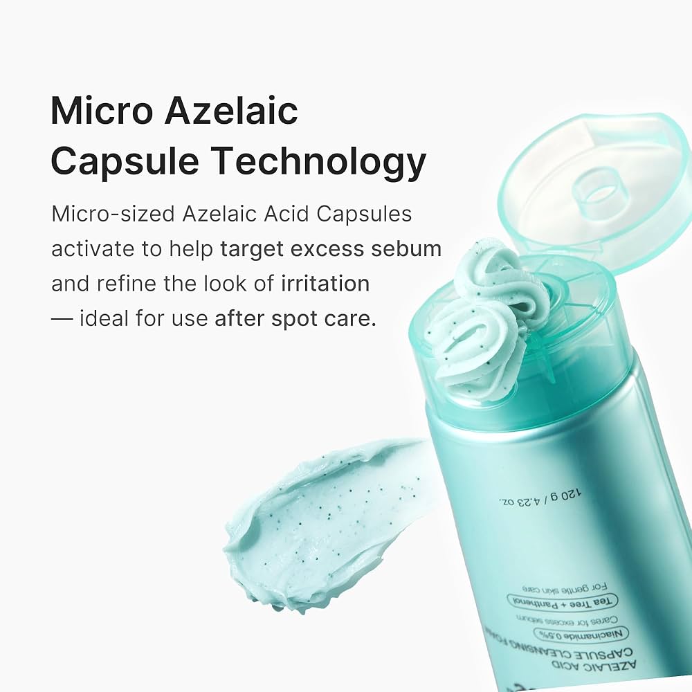 Medicube Azelaic Acid Capsule Cleansing Foam 120g كبسولات غسول رغوي بحمض الأزيليك من ميديكوب - Princess Cosmetics Qatar