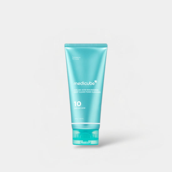 Medicube Azelaic Acid Niacinamide Deep Foam Cleanser 120g منظف رغوة عميق من ميديكيوب بحمض الأزيليك والنياسيناميد - Princess Cosmetics Qatar