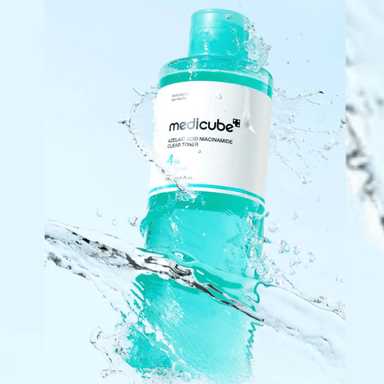 Medicube Azelaic Niacinamide Clear Toner 250ml تونر ميديكيوب أزيليك نياسيناميد الشفاف - Princess Cosmetics Qatar