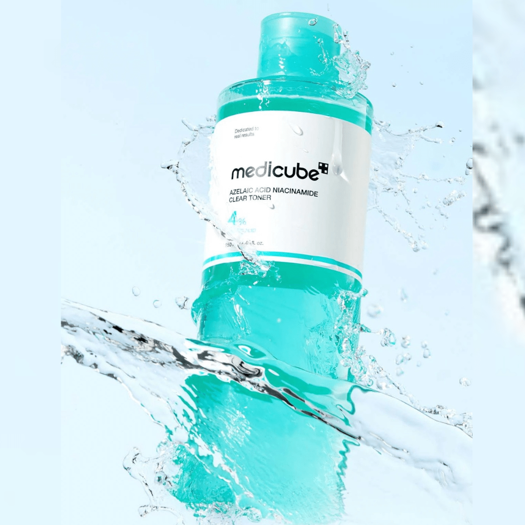 Medicube Azelaic Niacinamide Clear Toner 250ml تونر ميديكيوب أزيليك نياسيناميد الشفاف - Princess Cosmetics Qatar