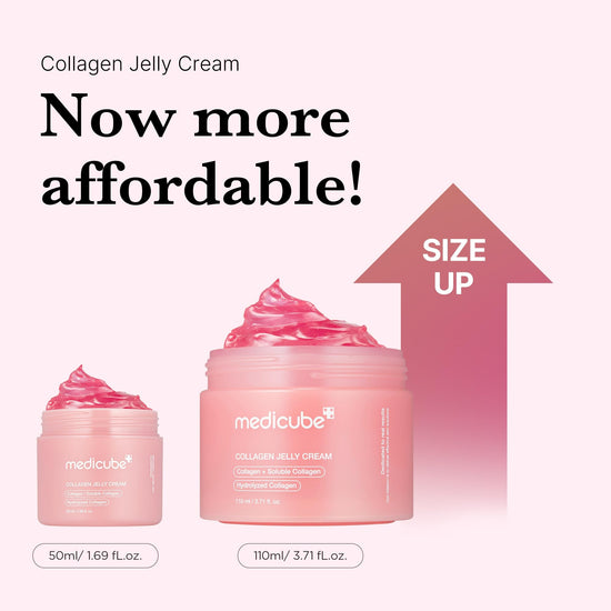 Medicube Collagen Jelly Cream 110ml. كريم جيلي بالكولاجين من ميديكيوب 110 مل - Princess Cosmetics Qatar