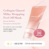 Medicube Collagen Milk Toning Wrapping Mask 75ml قناع تغليف حليب الكولاجين من ميديكيوب - Princess Cosmetics Qatar