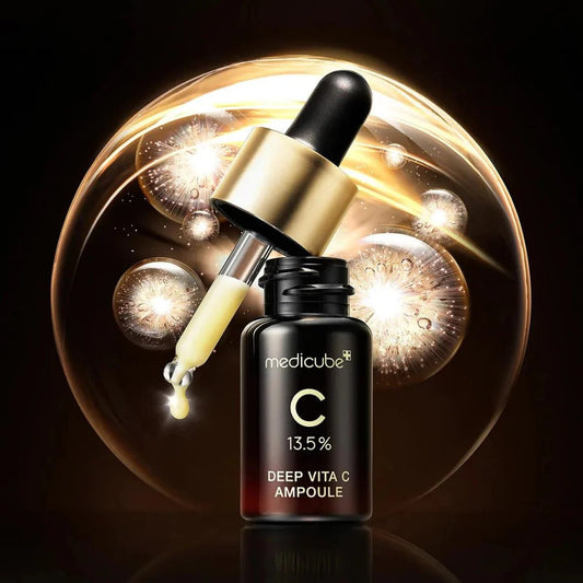 Medicube Deep Vita C Ampoule (10g x 3pc) أمبولات ميديكوب ديب فيتا سي - Princess Cosmetics Qatar