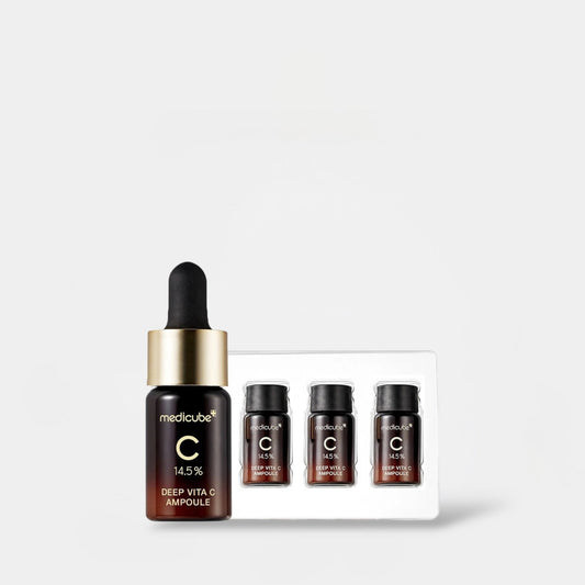 Medicube Deep Vita C Ampoule (10g x 3pc) أمبولات ميديكوب ديب فيتا سي - Princess Cosmetics Qatar