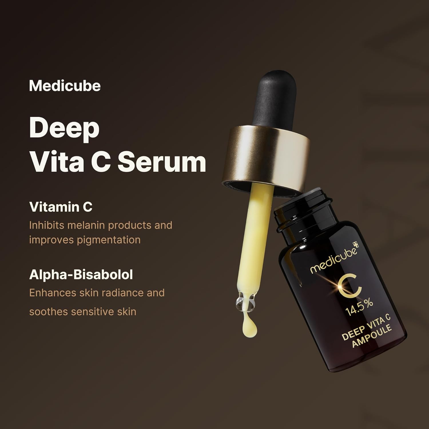 Medicube Deep Vita C Ampoule (10g x 3pc) أمبولات ميديكوب ديب فيتا سي - Princess Cosmetics Qatar