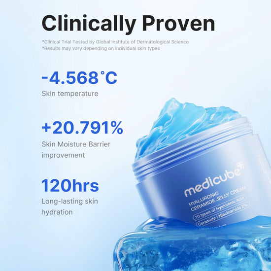 Medicube Hyaluronic Ceramide Jelly Cream 50ml كريم جيلي سيراميد حمض الهيالورونيك من ميديكيوب - Princess Cosmetics Qatar