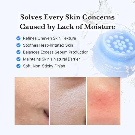 Medicube Hyaluronic Moisturizing Capsule Cream 50g كريم كبسولة مرطبة بحمض الهيالورونيك من ميديكيوب - Princess Cosmetics Qatar