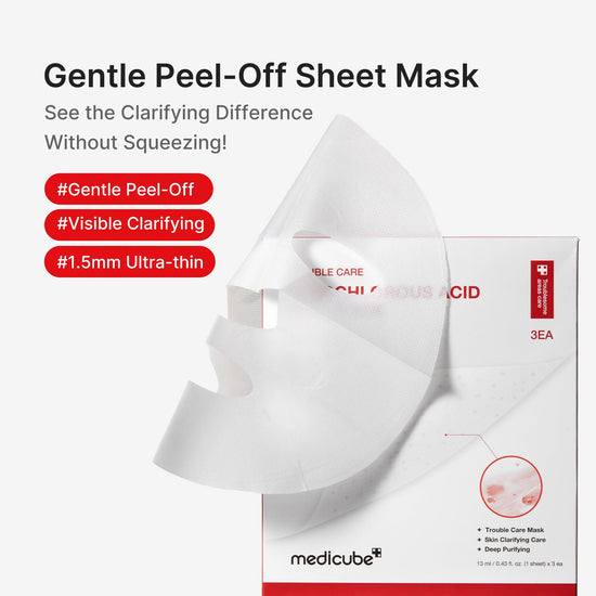 Medicube Hypochlorous Acid Peel Mask (1 Sheet) قناع التقشير بحمض هيبوكلوروس من ميديكيوب - Princess Cosmetics Qatar