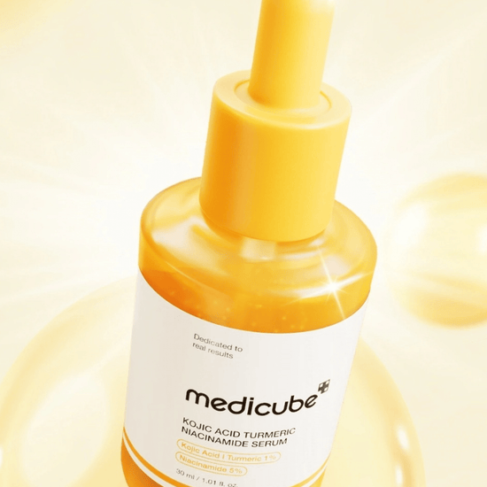 Medicube Kojic Acid Turmeric Niacinamide Serum 30ml مصل ميديكيوب بحمض الكوجيك والكركم والنياسيناميد - Princess Cosmetics Qatar