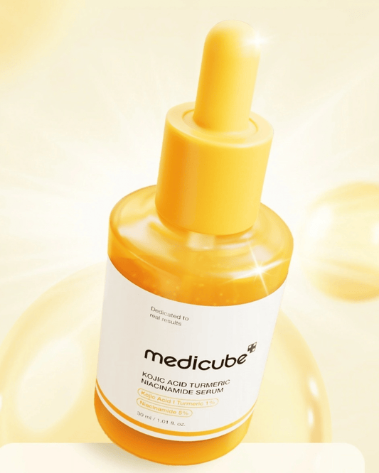 Medicube Kojic Acid Turmeric Niacinamide Serum 30ml مصل ميديكيوب بحمض الكوجيك والكركم والنياسيناميد - Princess Cosmetics Qatar