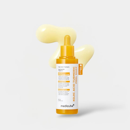 Medicube Kojic Acid Turmeric Peel Shot 80ml مقشر الجسم بالكركم وحمض الكوجيك من ميديكوب - Princess Cosmetics Qatar