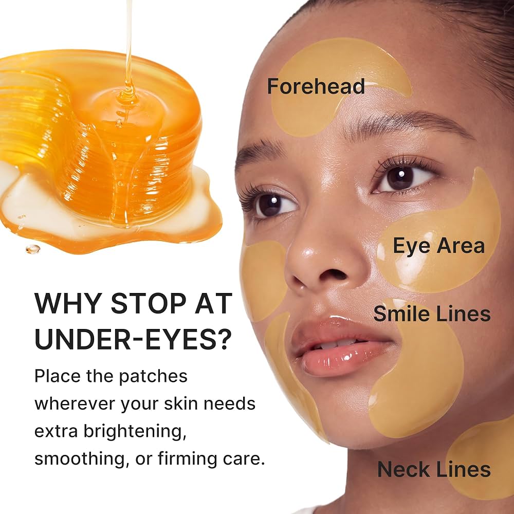 Medicube Kojic Acid Turmeric Retinal Eye Patch (60 Patches) ميديكيوب لصقات العين بحمض الكوجيك والكركم والريتينال - Princess Cosmetics Qatar