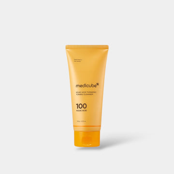 Medicube Kojic Acid Turmeric Toning Cleanser 120g منظف ميديكيوب بحمض الكوجيك والكركم لتوحيد لون البشرة - Princess Cosmetics Qatar