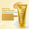 Medicube Kojic Acid Turmeric Vita CAPSULE Cleansing Foam 120g كبسولات ميديكوب المنظفة بحمض الكوجيك والكركم والفيتامينات - Princess Cosmetics Qatar
