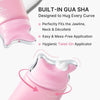 Medicube PDRN Collagen Gua Sha Neck Wrinkle Cream 90g كريم ميديكوب بي دي آر إن كولاجين غوا شا لعلاج تجاعيد الرقبة - Princess Cosmetics Qatar