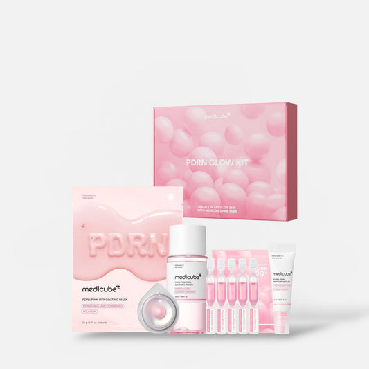 Medicube PDRN Glow Kit مجموعة ميديكوب بي دي آر إن جلو - Princess Cosmetics Qatar