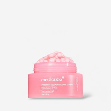 Medicube PDRN Pink Collagen Capsule Cream 55g كريم كبسولات الكولاجين الوردي من ميديكيوب بي دي آر إن - Princess Cosmetics Qatar