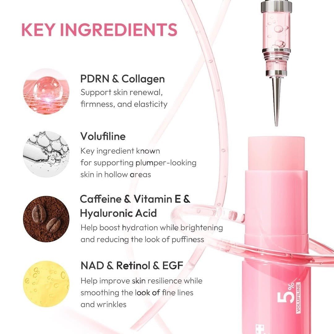 Medicube PDRN Pink Collagen Volume Multi Balm 10g بلسم ميديكوب بي دي آر إن الوردي متعدد الاستخدامات لتكثيف الكولاجين - Princess Cosmetics Qatar