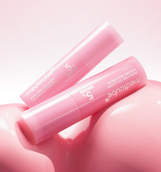 Medicube PDRN Pink Collagen Volume Multi Balm 10g بلسم ميديكوب بي دي آر إن الوردي متعدد الاستخدامات لتكثيف الكولاجين - Princess Cosmetics Qatar