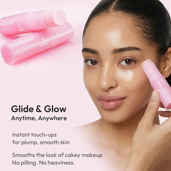 Medicube PDRN Pink Collagen Volume Multi Balm 10g بلسم ميديكوب بي دي آر إن الوردي متعدد الاستخدامات لتكثيف الكولاجين - Princess Cosmetics Qatar
