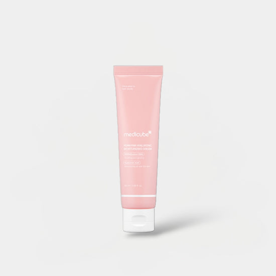 Medicube PDRN Pink Hyaluronic Moisturizing Cream 50ml كريم ترطيب الهيالورونيك الوردي من ميديكيوب PDRN - Princess Cosmetics Qatar