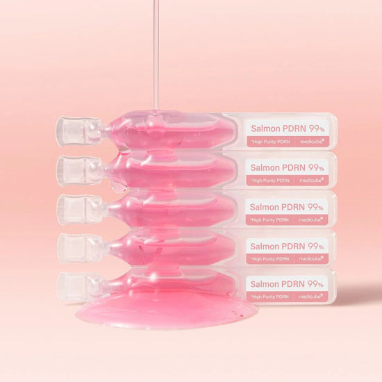 Medicube PDRN Pink One Day Serum Set (1.5mlx10ea) مجموعة سيروم ميديكيوب PDRN الوردي ليوم واحد - Princess Cosmetics Qatar