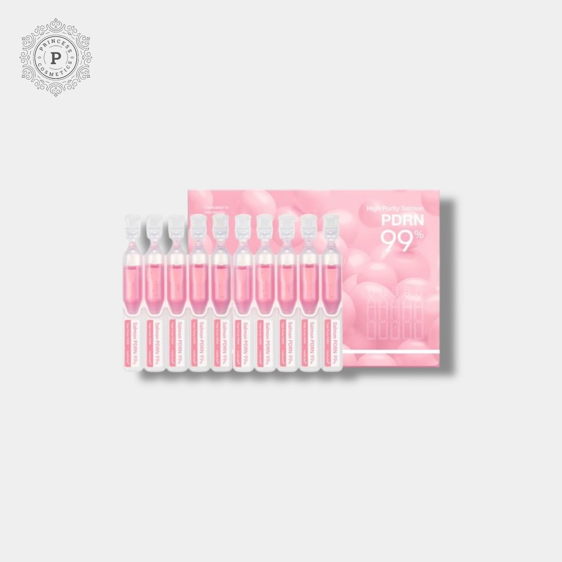 Medicube PDRN Pink One Day Serum Set (1.5mlx10ea) مجموعة سيروم ميديكيوب PDRN الوردي ليوم واحد - Princess Cosmetics Qatar