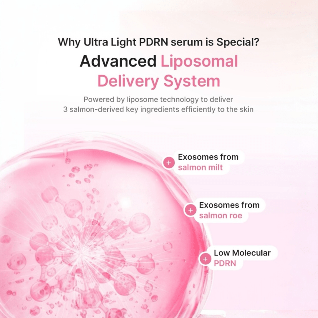 Medicube PDRN Pink Peptide Serum Ultra Light 30ml مصل الببتيد الوردي من ميديكوب PDRN خفيف للغاية - Princess Cosmetics Qatar