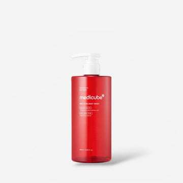 Medicube Red Acne Body Wash 3.0 400ml غسول الجسم ميديكوب ريد لعلاج حب الشباب 3.0 - Princess Cosmetics Qatar