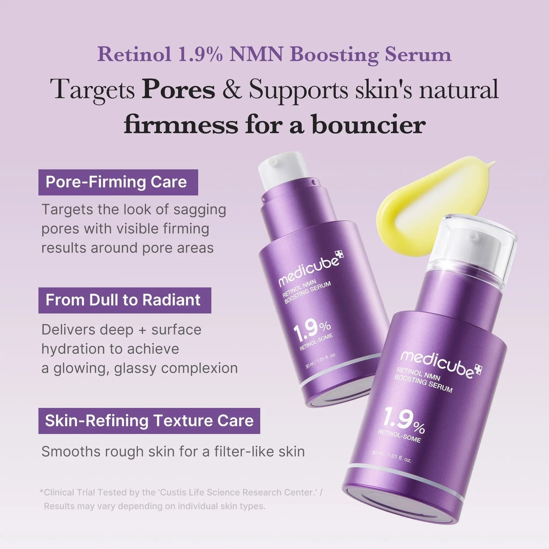 Medicube Retinol NMN Boosting Serum 30ml مصل تعزيز الريتينول إن إم إن من ميديكوب - Princess Cosmetics Qatar