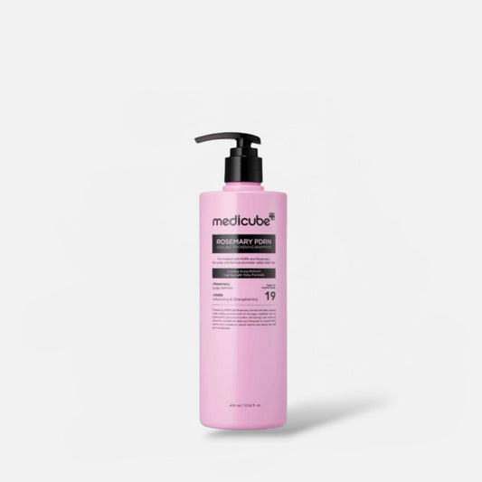 Medicube Rosemary PDRN Cooling Thickening Shampoo 400ml شامبو ميديكوب روزماري بي دي آر إن المنعش والمكثف - Princess Cosmetics Qatar