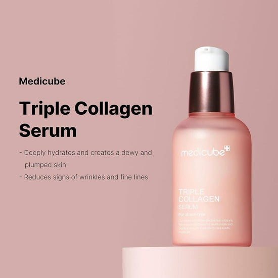 Medicube Triple Collagen Serum 55ml. سيروم الكولاجين الثلاثي من ميديكيوب، 55 مل - Princess Cosmetics Qatar