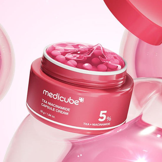 Medicube TXA Niacinamide Capsule Cream 55g كريم كبسولة نياسيناميد من ميديكيوب TXA - Princess Cosmetics Qatar