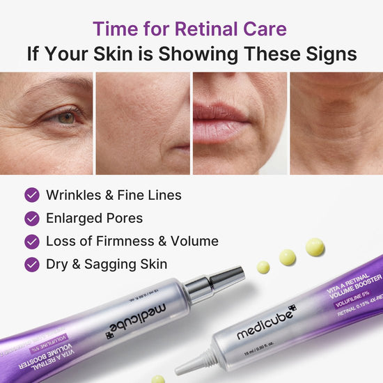 Medicube Vita A Retinal Volume Booster 15ml ميديكوب فيتا أيه ريتينال فوليوم بوستر - Princess Cosmetics Qatar
